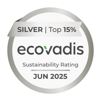 SILVER ECOVADIS SUSTAINABILITY AWARD